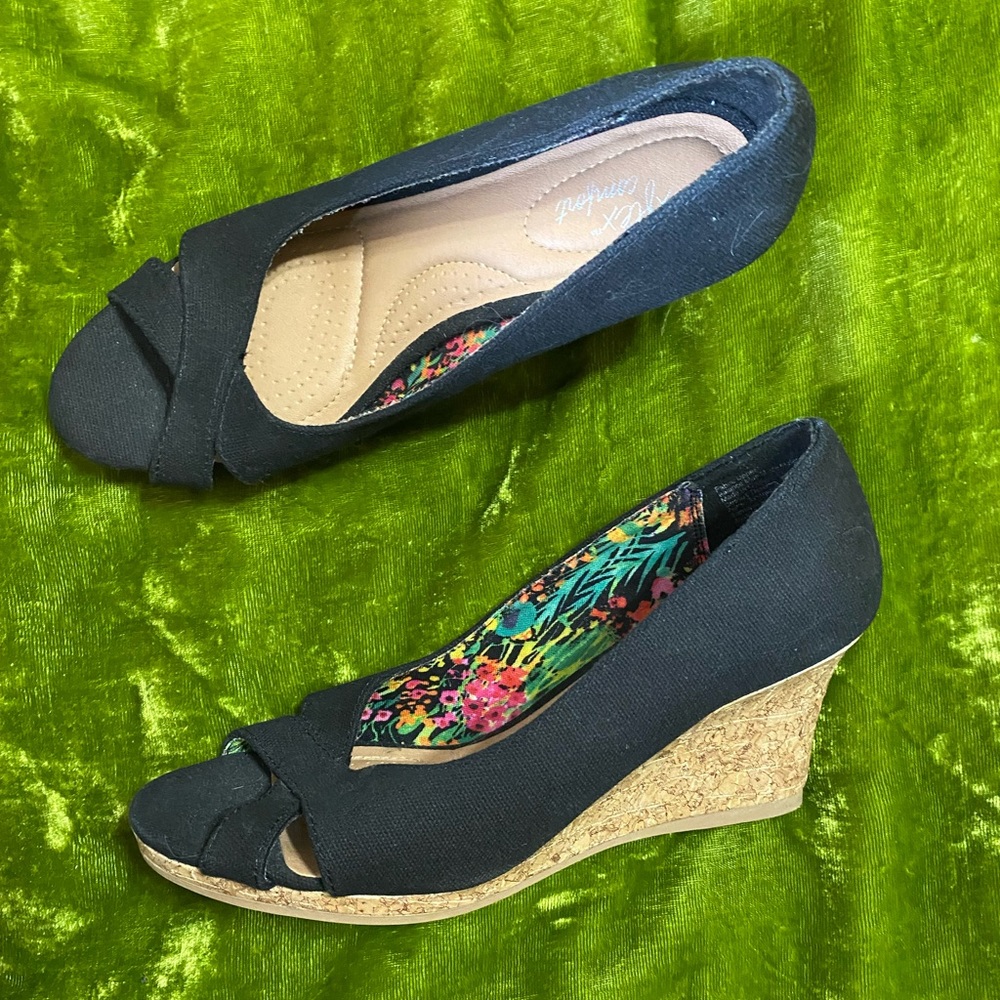Wedge work heels